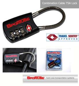 SporTube TSA Approved Combination Travel Lock 641986999553  