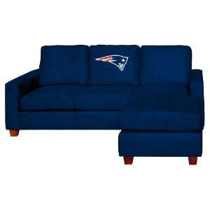   Home Team NFL New England Patriots Front Row Sofa