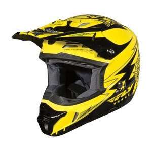    Fly Racing Kinetic Helmet   2010   Medium/Yellow/Black Automotive