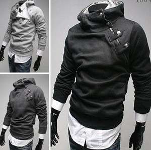   NEW Mens Slim Fit Sexy Top Designed Hoodies Jackets Coats M L XL XXL