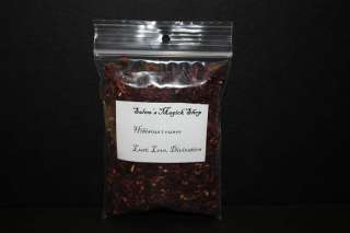 Hibiscus herb  1 oz wicca, pagan, witch  