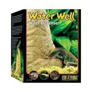 Exo Terra ReptileTerrarium Water Well Eater Dispenser  