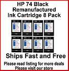   HP74 HP 74 CB335WN Black Printer Ink Cartridge for Photosmart J5580