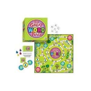  Family Games The Great Word Race Board Game Toys & Games