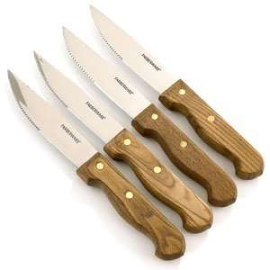  Farberware 4 Pack Jumbo Steak Knives 
