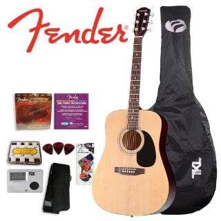 Fender Starcaster Natural Acoustic Guitar Kit (091 6000 021 