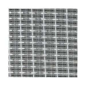  Speaker Grill Cloth Fabric Black/White/Silver Yard 36 