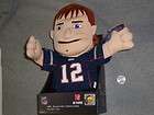 New England Patriots Tom Brady Plush Hand Puppet Figure Doll #12 