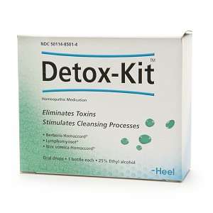 Heel Detox Kit, Homeopathic Oral Drops, 1 kit  