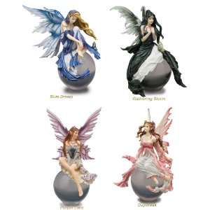 Nene Thomas Bubbles & Butterflies Fairy Figurine Series #1 2006 Set 0f 