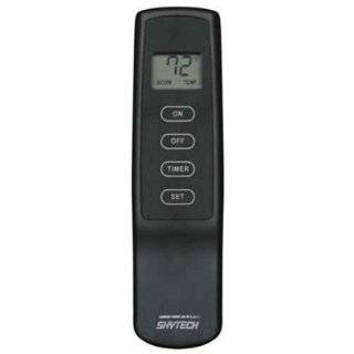 Fireplace Remote On/Off/Timer LCD Temperature