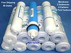 Water Filter Package RO 80gp 6 Carbon 3 Sediment 2 inline Replacement 