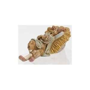  Set of 2 Fontanini 7.5 Ephraim Sleeping Shepherd Nativity 