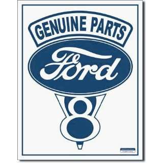  Tin Sign Ford V8 Patio, Lawn & Garden
