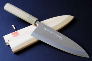 Japanese sushi chef knife,YOSHIHIRO Hongasumi Deba 210  