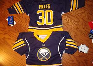   Sabres Ryan Miller Infant Toddler Reebok NHL Hockey Jersey  