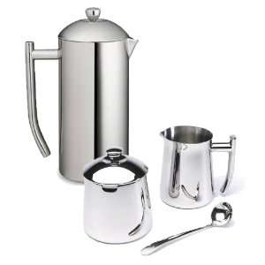  Frieling Ultimo 42 Oz Stainless Steel French Press, Cream 