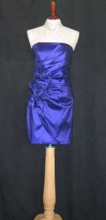 NWT Jessica McClintock 54179 Purple Taffeta Dress 10  
