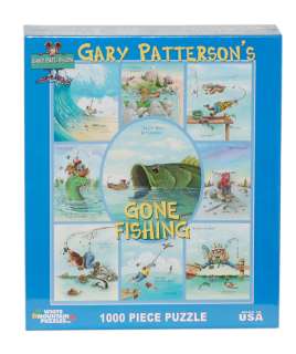 Gary Pattersons Gone Fishing Jigsaw Puzzle  