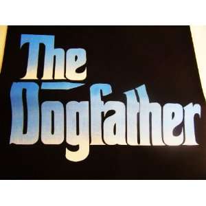  Attitude funny The Dogfather black apron