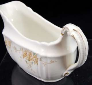 Victorian Semi Porcelain Johnson Bros Gravy Boat Royal  
