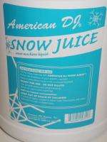 American DJ 1 Gallon Gal Snow Flurry Machine Fluid Juice NEW  