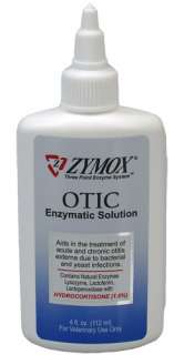 Zymox Otic with Hydrocortisone 1.0%   4 fl. oz.  