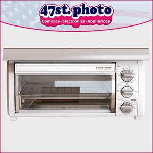 BLACK AND DECKER TROS1500 SPACEMAKER TOASTER OVEN WHITE  