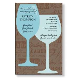  Wine Chatter Party Invitations