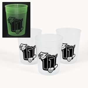 Glow In The Dark Class of 2011 Graduation Cups   Glow Products & Glow 