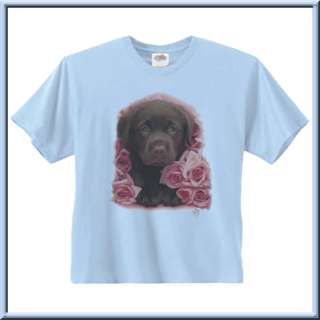 Georgie Chocolate Lab Pup T Shirt INFANTS,TODDLERS,KIDS  