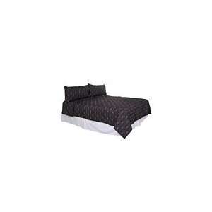   Blissliving Home Toko King Comforter Set Sheets Bedding   Black Home