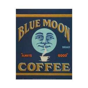  Blue Moon Poster Print