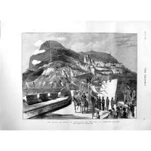   1876 PRINCE WALES GIBRALTAR CASEMATE SQUARE SOLDIERS