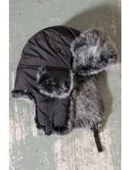  rabbit fur hat   Clothing & Accessories
