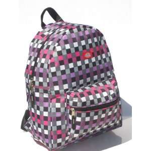 Dickies Large Checkered Backpack Muli colored Checkers School Supplies