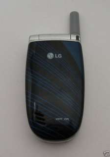 LG VX3300 FOR VERIZON COLOR FLIP CELL PHONE E911 BLACK 652810812641 