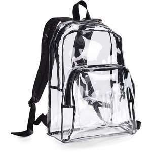  School Supplies Eastsport Clear Backpack 
