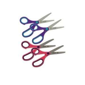  4 Small Left handed Kids Scissors Pink Blunt and Purple 