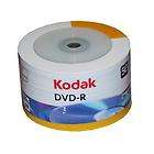 100 Pack Kodak 16X Logo Blank DVD R DVDR Recordable Discs Media 4.7GB