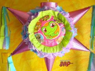 Pinata Little Pet Shop Holds Candy Star Shaped Party  