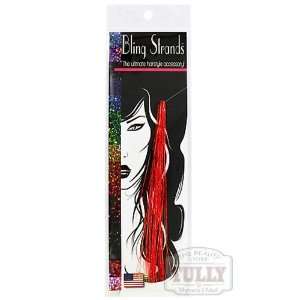  *NEW* Bling Strands Sizzling Red Beauty