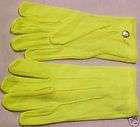 Police Traffic Safety Gloves LIME GREEN lightweight XXL