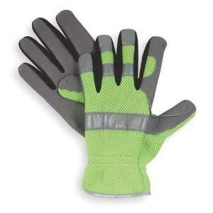 Brite Force High Visibility Mechanics Gloves Glove,Mechanics,Hi Vis,