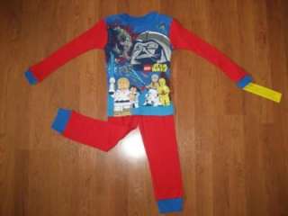 LEGO Luke C3PO MINIFIG STAR WARS PAJAMAS CHILD Sz 8 NEW 764254660389 