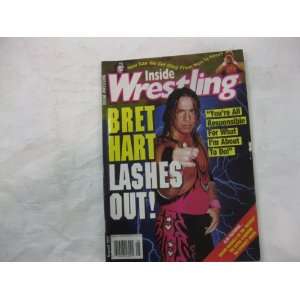   Wrestling Magazine BRET HART LASHES OUT August 1997 Toys & Games