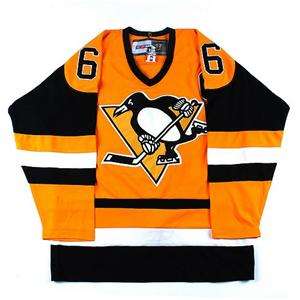 NHL MARIO LEMIEUX Pittsburgh Penguins #66 Premier JERSEY  
