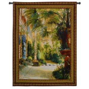  The Palm House Tropical Tapestry Wall Hanging by Karl 