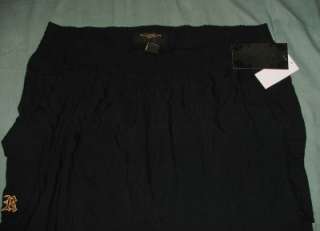 ROCAWEAR New Womens PLUS Black Loose Baggy Urban Cropped Pants NWT 2X 