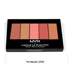  NYX Lip Gloss Palette (The Naturals) Beauty